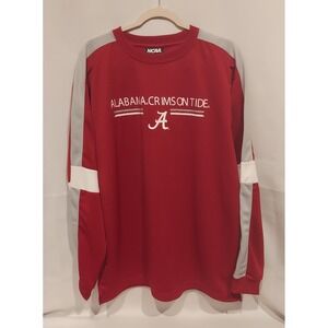 NCAA By KA Inc. Mens Alabama Crimson Tide Long Sleeve Jersey Shirt Size Large